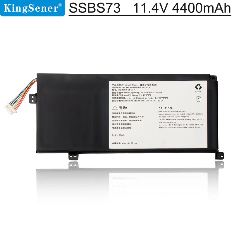 SSBS73 Laptop Battery For Mechrevo S1 S2 Pro-01 Pro-02 S2 MX350 Series LDW19050065 SWIN-GGRTTF01 4400mAh/50.16Wh | KingSener