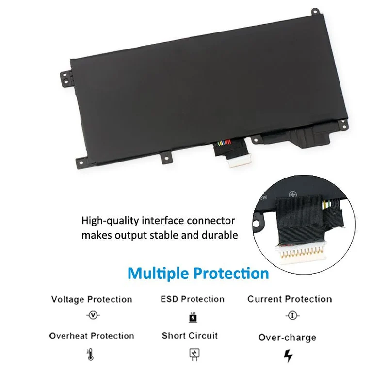 1FKCC 38WH Laptop Battery Compatible with Dell Latitude 7200 2-in-1/7210 2-in-1 Series Notebook 09NTKM 9NTKM 0D9J00 D9J00 0KWWW4 KWWW4 | KingSener