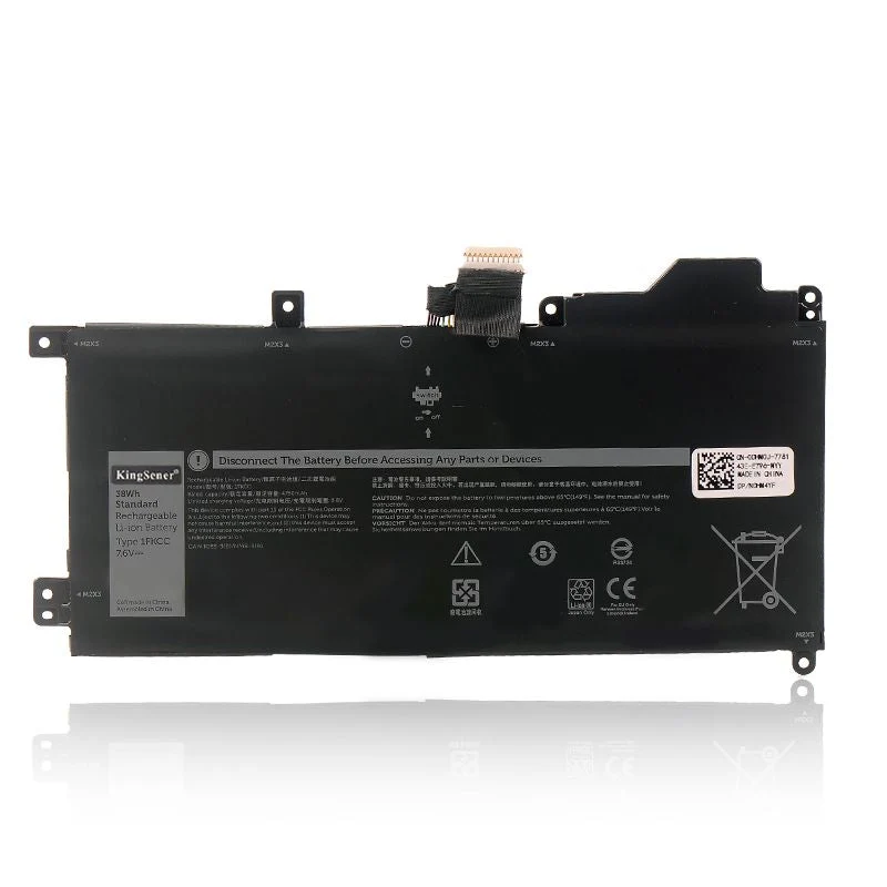 1FKCC 38WH Laptop Battery Compatible with Dell Latitude 7200 2-in-1/7210 2-in-1 Series Notebook 09NTKM 9NTKM 0D9J00 D9J00 0KWWW4 KWWW4 | KingSener