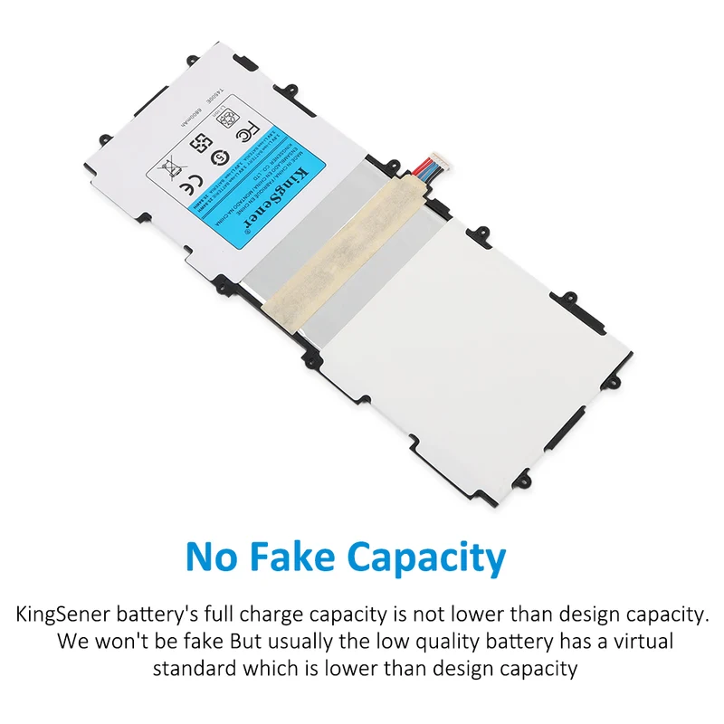 T4500E T4500C Battery for Samsung Galaxy Tab 3 10.1 P5200 P5210 P5220 — 3.8V 6800mAh