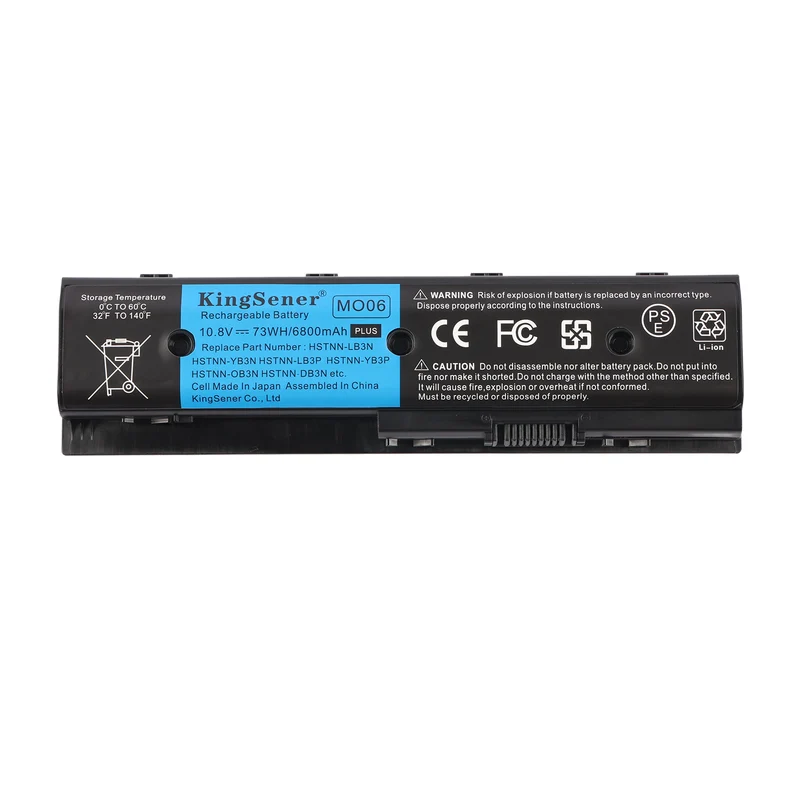 MO06 Laptop Battery for HP Pavilion DV4-5000 DV6-7000 DV7-7000 Series — 62Wh 10.8V