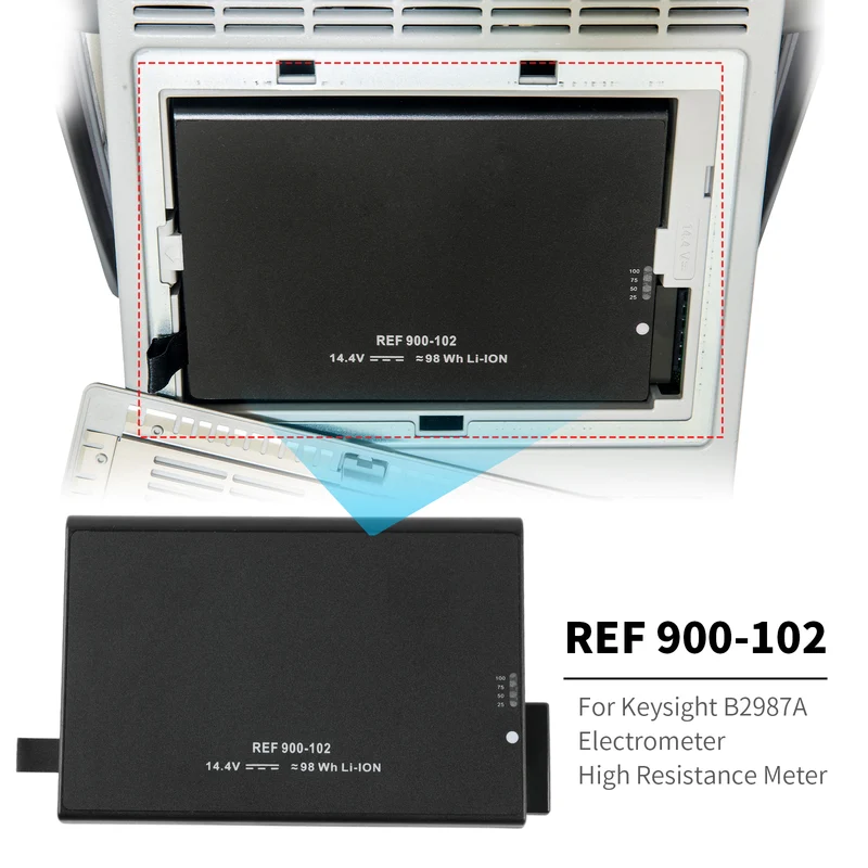REF 900-102 Rechargeable Battery for Philips Respironics EverGo Keysight B2987A — 98Wh 14.4V