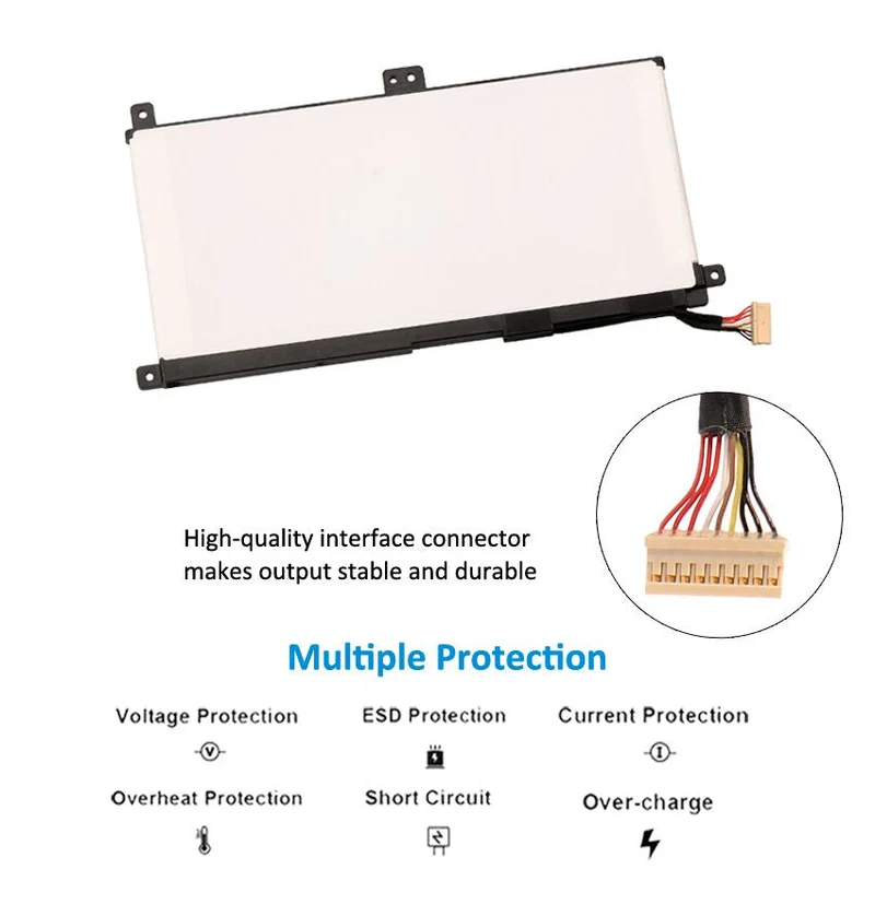 AA-PBUN3AB Laptop Battery for Samsung NP530E5M NP800G5M NP740U5L NP740U3L NP550XTA-K01US — 43Wh 11.4V