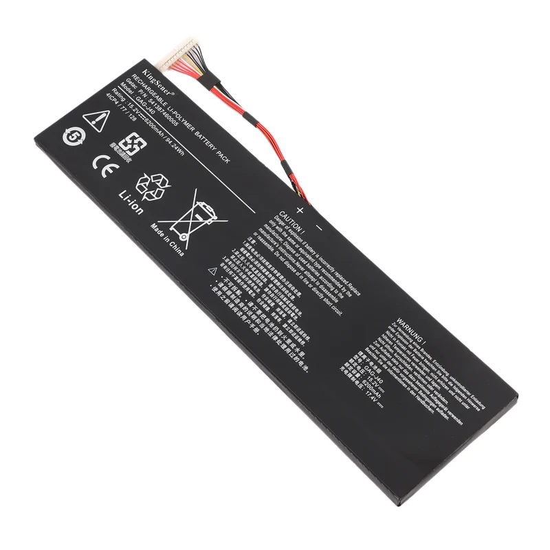 GAG-J40 Replacement Battery for Gigabyte Aero 14 Aero 15 Aorus X7 — 15.2V 94.24Wh