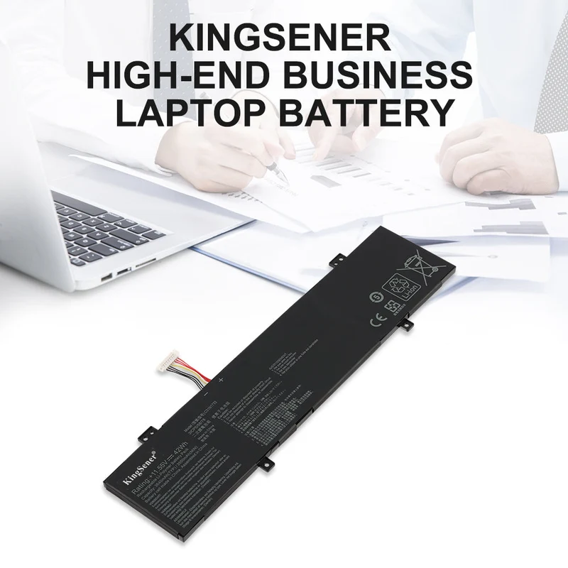 C31N1733 Laptop Battery for ASUS VivoBook Flip 14 TP412FA TP412UA — 42Wh 11.55V