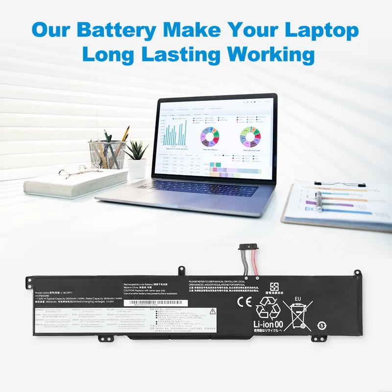 L18M3PF1 Battery for Lenovo IdeaPad S340-14 — 11.34V 52.5Wh (UK Stock)