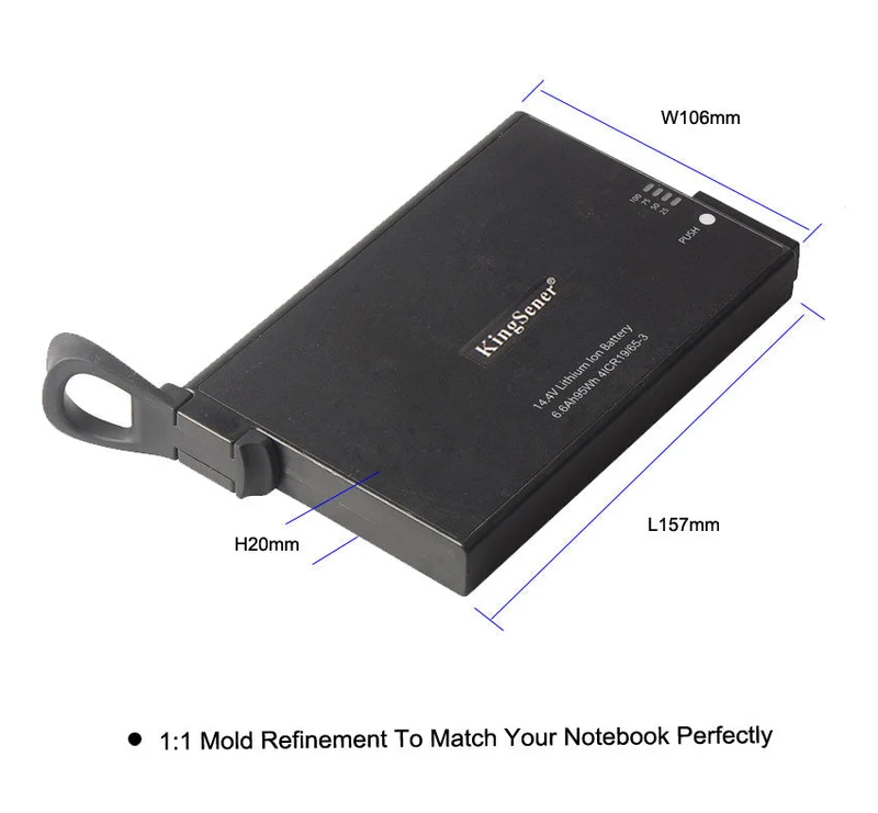 4ICR19/65-3 P/N 800-1002 Battery for O2 Concepts Oxlife Independence POC — 14.4V 95Wh