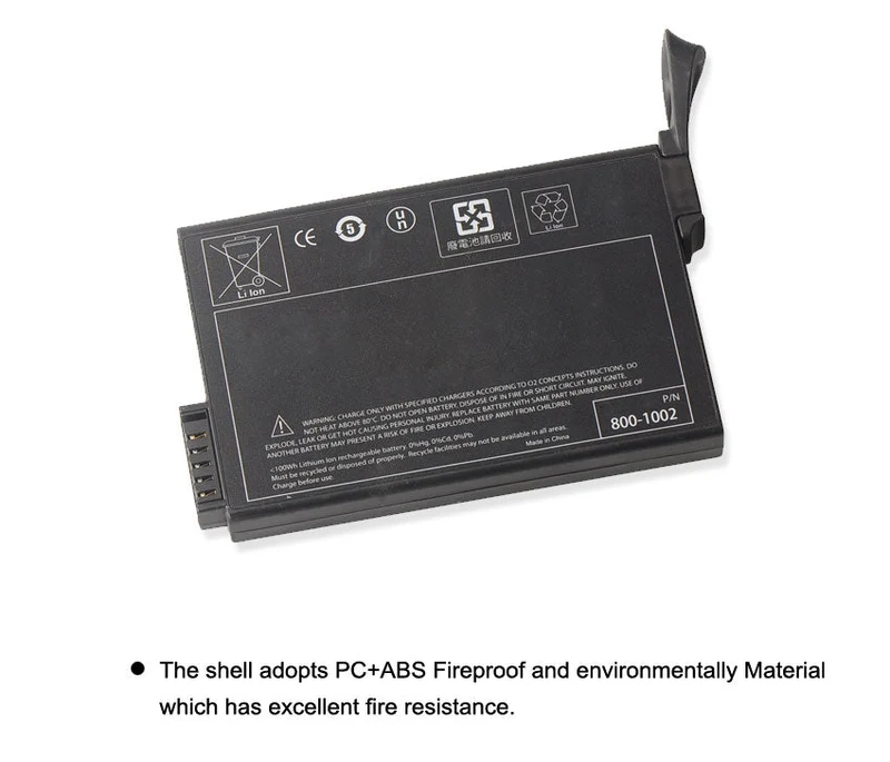4ICR19/65-3 P/N 800-1002 Battery for O2 Concepts Oxlife Independence POC — 14.4V 95Wh