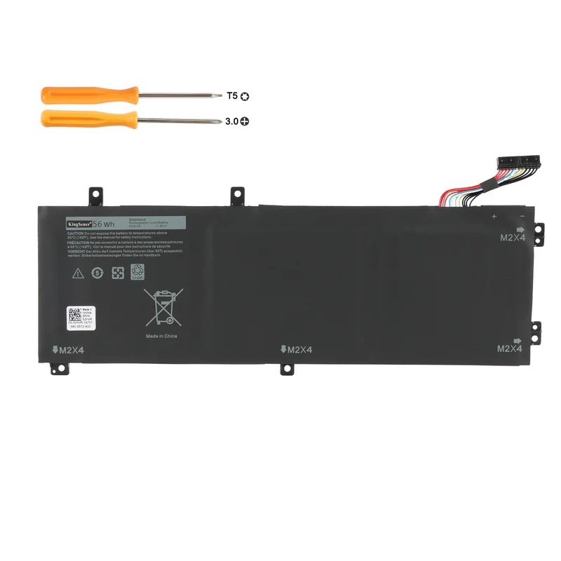 H5H20 Battery for Dell XPS 15 9560 9570 Precision 5520 5530 — 11.4V 56Wh