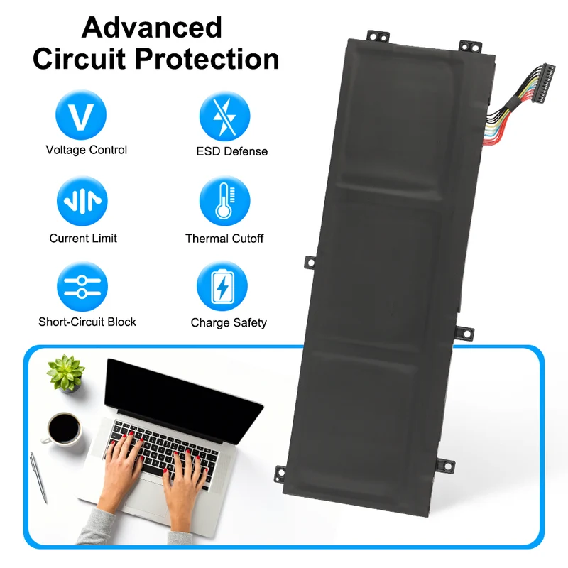 H5H20 Battery for Dell XPS 15 9560 9570 Precision 5520 5530 — 11.4V 56Wh