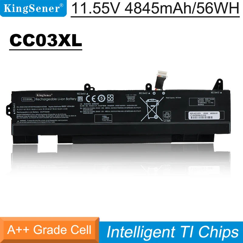 CC03XL Battery for HP EliteBook 830 840 845 ZBook Firefly 14 G7 G8 — 11.55V 56Wh