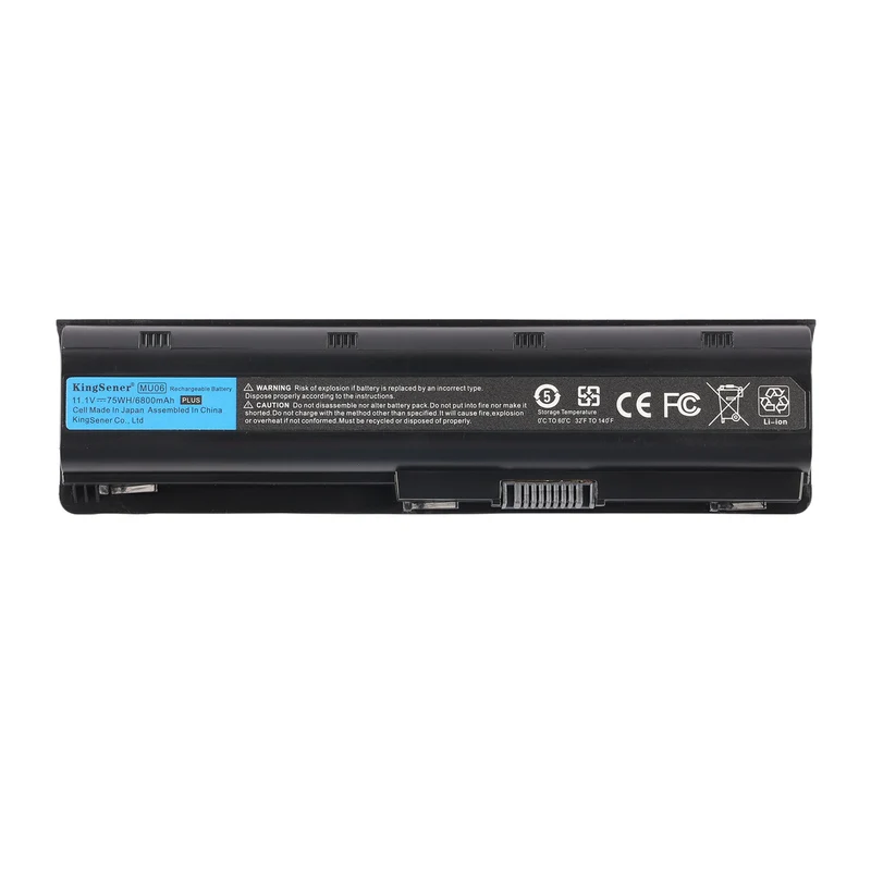 MU06 Laptop Battery for HP Pavilion G4 G6 G7 DM4 Presario CQ42 CQ62 — 62Wh 11.1V