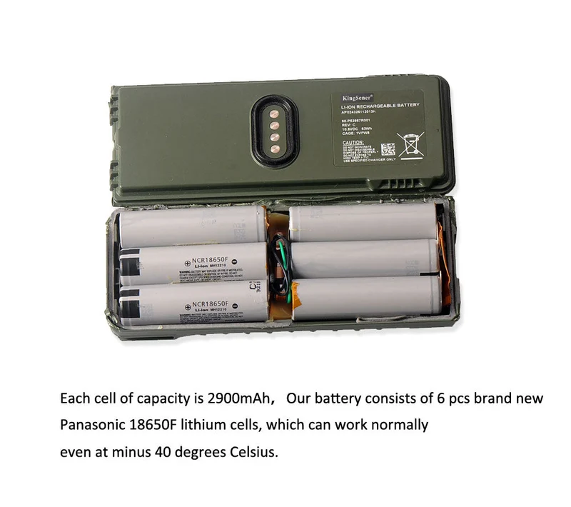 AN/PRC-154 Rifleman Radio Battery — 10.8V 63Wh Li-ion