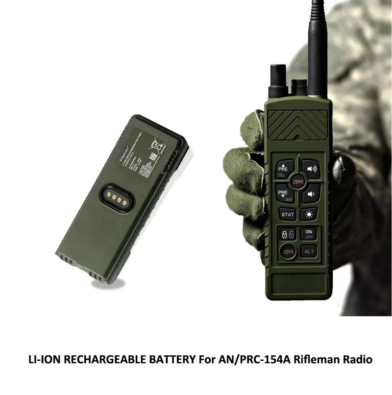 AN/PRC-154 Rifleman Radio Battery — 10.8V 63Wh Li-ion