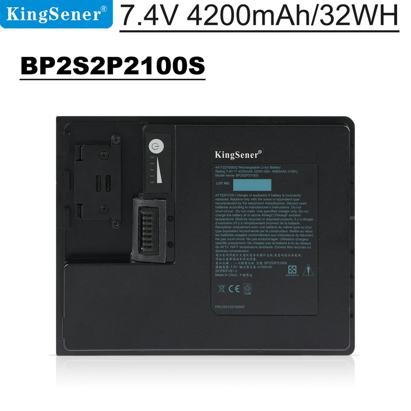 BP2S2P2100S Laptop Battery for Getac T800 Tablet PC — 32Wh 7.4V