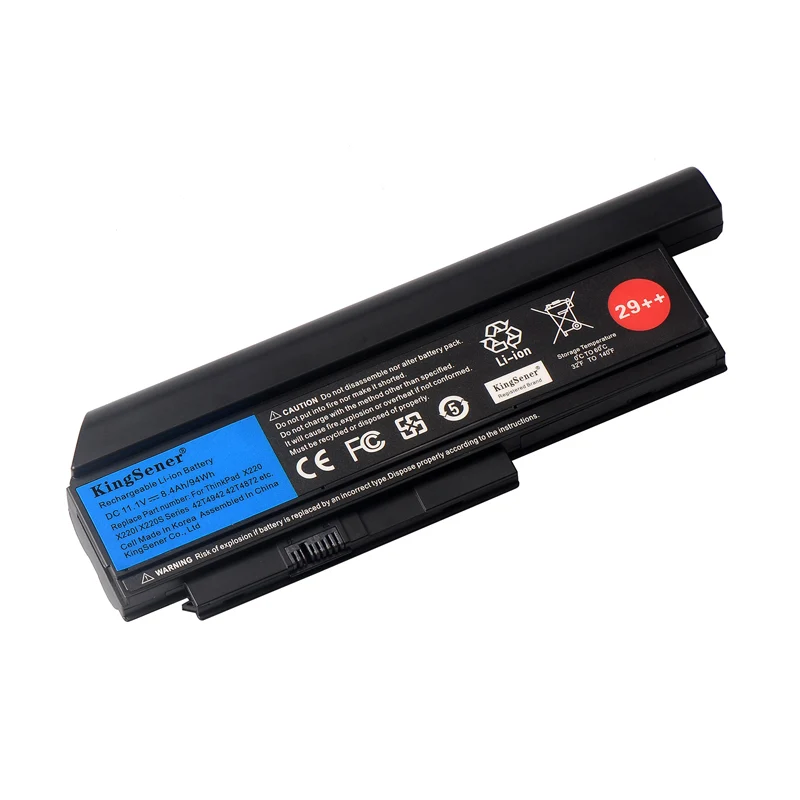 X220 Battery for Lenovo ThinkPad X220I X220S — 11.1V 63Wh/93Wh