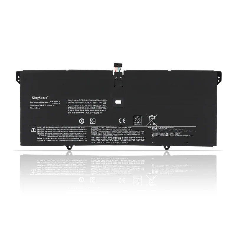 L16M4P60 Battery for Lenovo Yoga 920-13IKB & IdeaPad Flex Pro-13IKB — 70Wh 7.68V