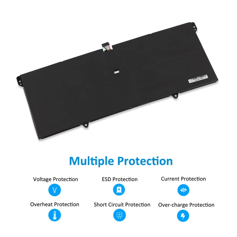 L16M4P60 Battery for Lenovo Yoga 920-13IKB & IdeaPad Flex Pro-13IKB — 70Wh 7.68V