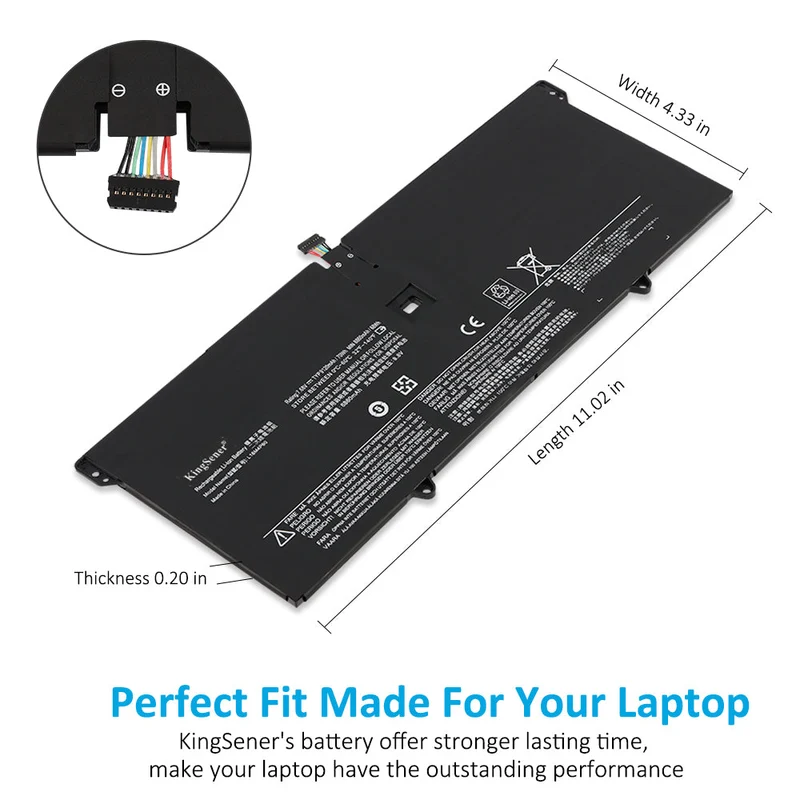 L16M4P60 Battery for Lenovo Yoga 920-13IKB & IdeaPad Flex Pro-13IKB — 70Wh 7.68V