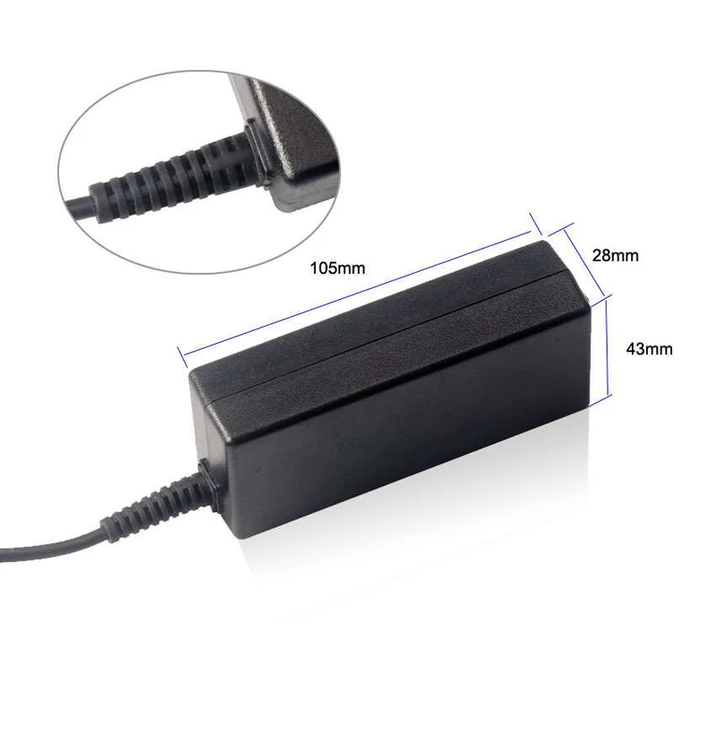 HP-D 65W AC Charger for HP Compaq 6720s 500 510 520 530 G3000 — 18.5V 3.5A 4.8×1.7mm