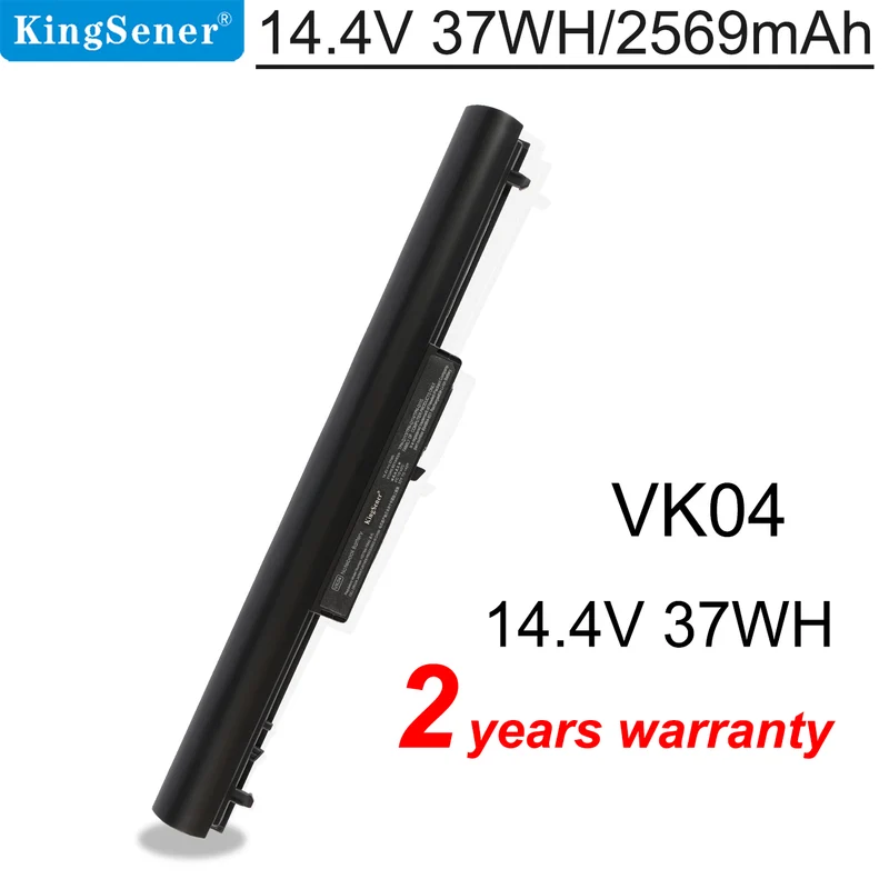 VK04 Battery for HP Pavilion Sleekbook 14t 15z HSTNN-DB4D HSTNN-YB4D — 14.8V 37Wh