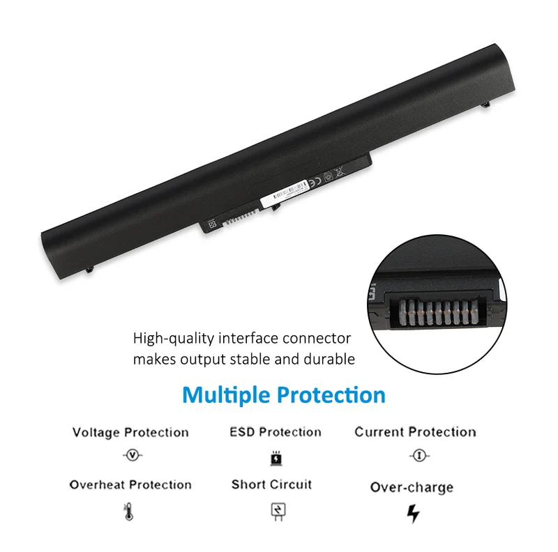 VK04 Battery for HP Pavilion Sleekbook 14t 15z HSTNN-DB4D HSTNN-YB4D — 14.8V 37Wh