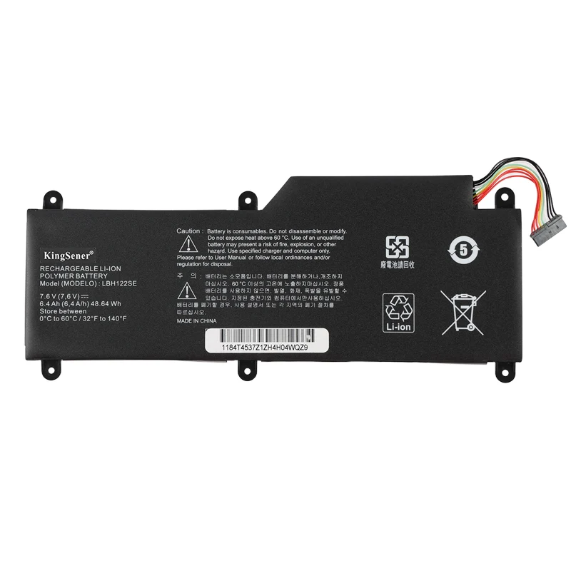 LBH122SE Battery for LG Ultrabook U460 U560 15U530 — 7.68V 48.64Wh