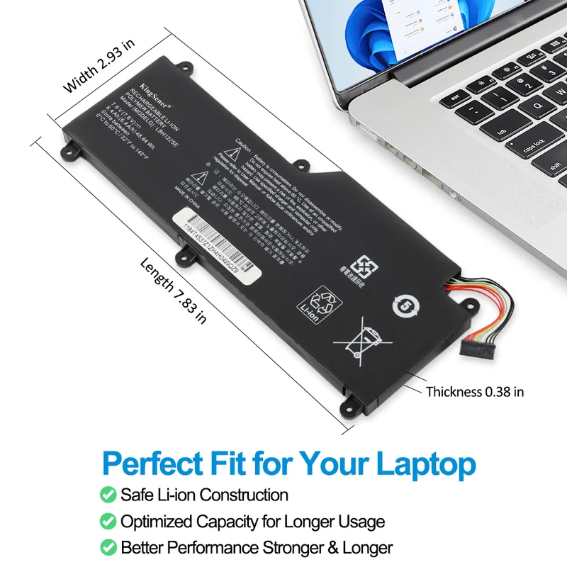 LBH122SE Battery for LG Ultrabook U460 U560 15U530 — 7.68V 48.64Wh