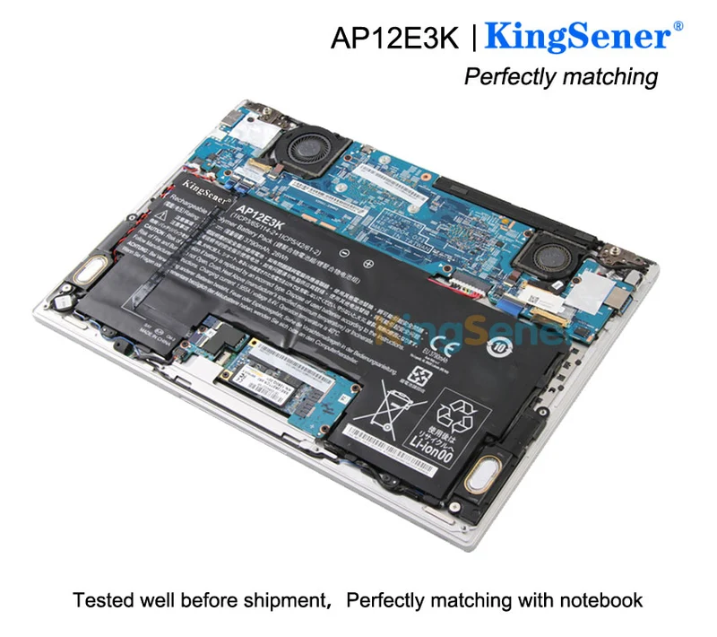 AP12E3K 1/CP3/65/114-2 Replacement Battery for Acer Aspire S7 S7-191 Ultrabook — 7.4V 28Wh