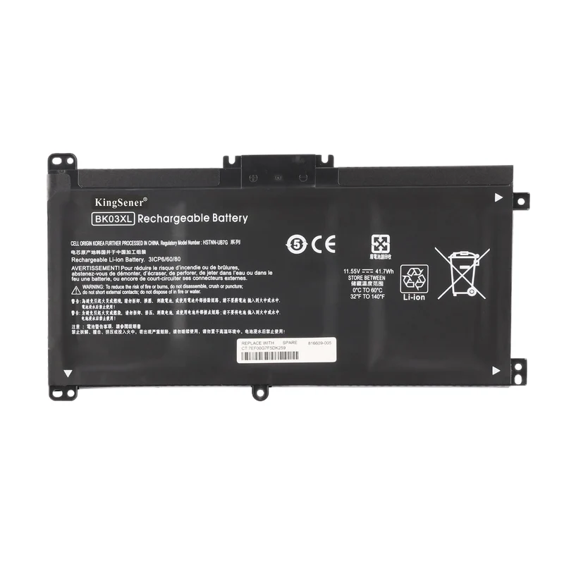 HP Pavilion x360 Convertible 14 14m Series Battery BK03XL 11.55V 41.7Wh