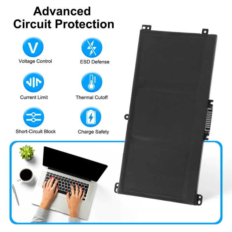 HP Pavilion x360 Convertible 14 14m Series Battery BK03XL 11.55V 41.7Wh