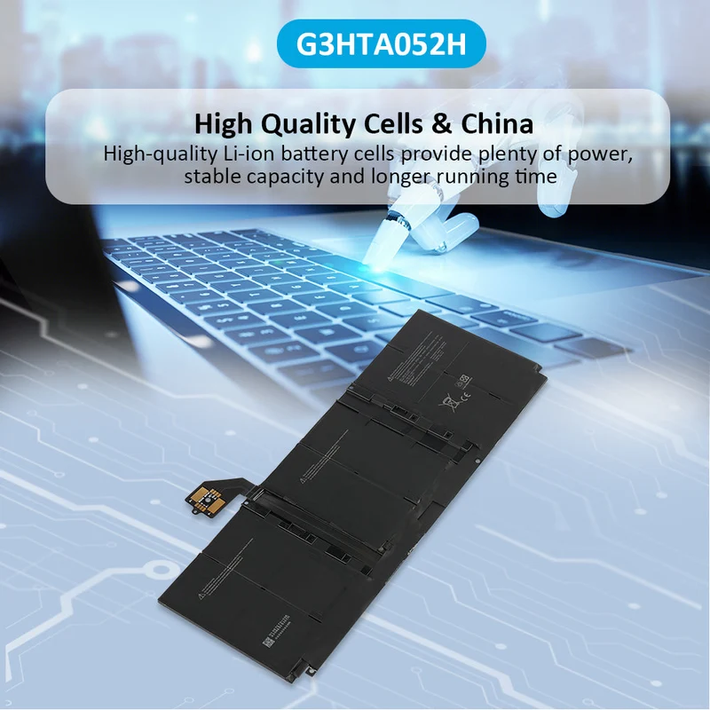 G3HTA056H Battery for Microsoft Surface Laptop 3 15" — 11.4V 45.8Wh