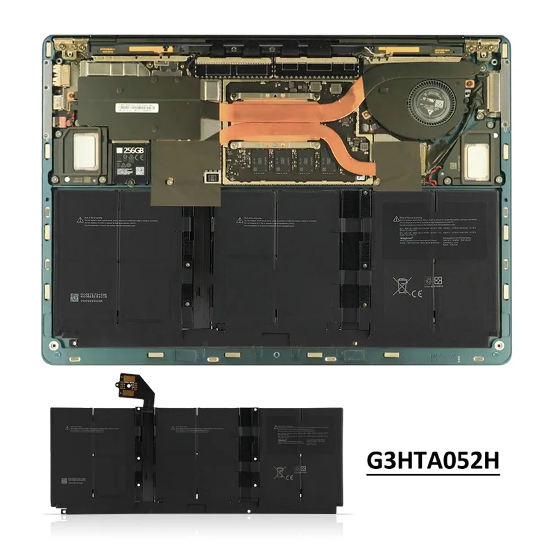 G3HTA056H Battery for Microsoft Surface Laptop 3 15" — 11.4V 45.8Wh