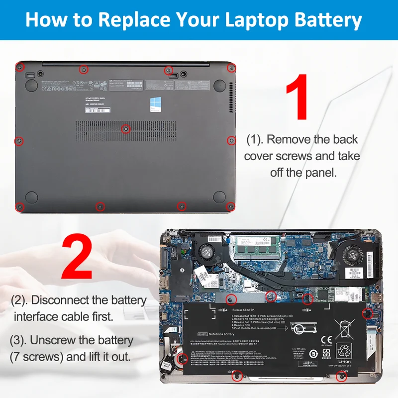 BL06XL Battery for HP EliteBook Folio 1040 G1 G2 — 11.1V 42Wh