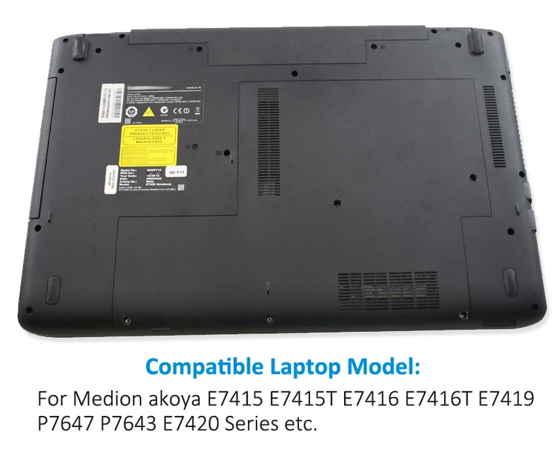 A41-D17 Battery for Medion Akoya E7415 E7416 E7419 P7647 P7643 — 15V 45Wh