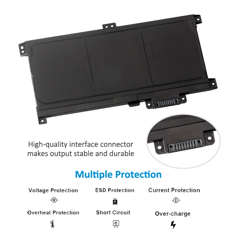 WA03XL Battery for HP Pavilion x360 14-Ba 15-Bk 15-Br — 11.4V 48Wh