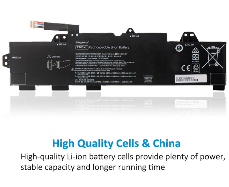 TT03XL Battery for HP EliteBook 850 G5 G6 ZBook 15u G5 G6 — 11.55V 56Wh