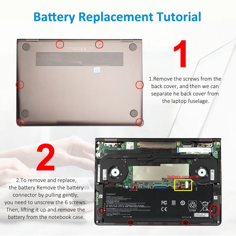 KB06XL Battery for HP Spectre x360 15-BL 15T-BL100 Series — 79.2Wh 11.55V