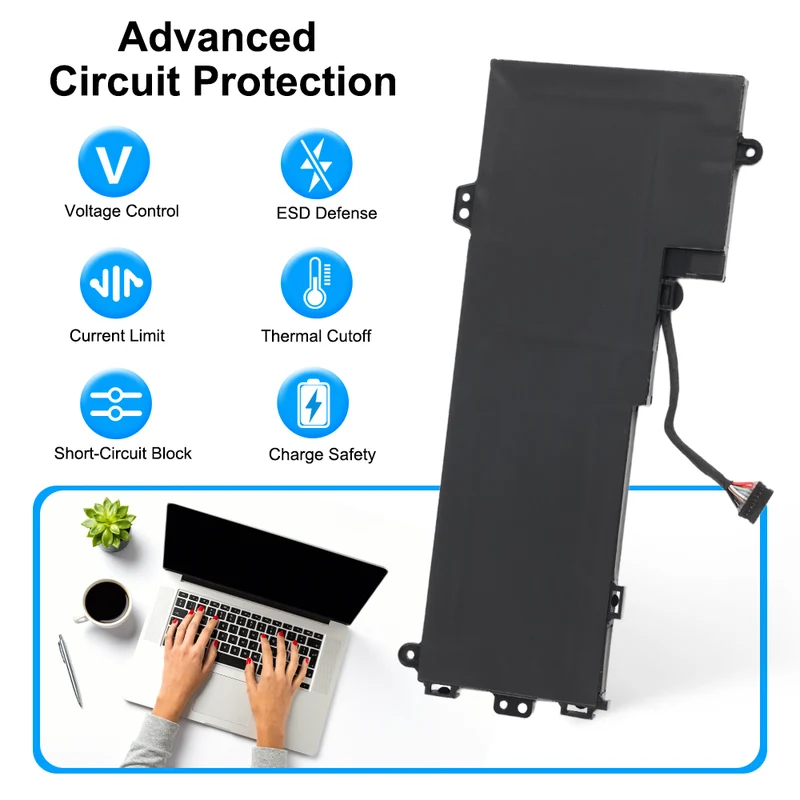 L14M2P23 Battery for Lenovo IdeaPad U30-70 U31-70 E31-70 E31-80 — 7.4V 30Wh