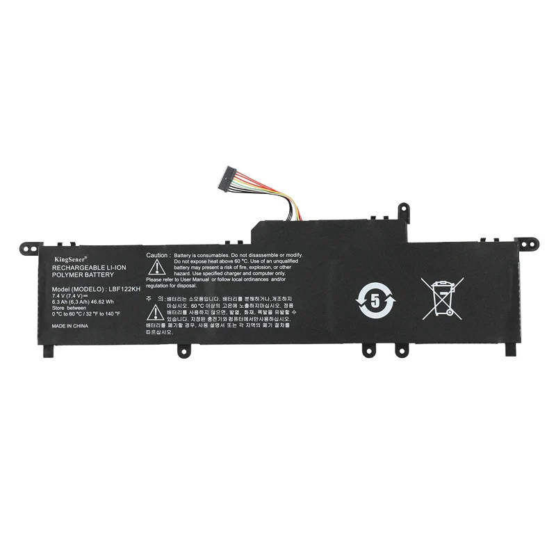 LBF122KH Battery for LG Xnote P210 P220 P330 — 7.4V 46.62Wh