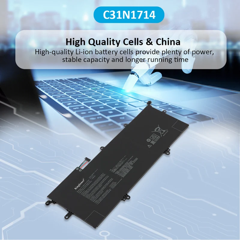 C31N1714 Battery for ASUS ZenBook Flip 14 UX461U UX461UA UX461UN UX461FN — 11.55V 57Wh
