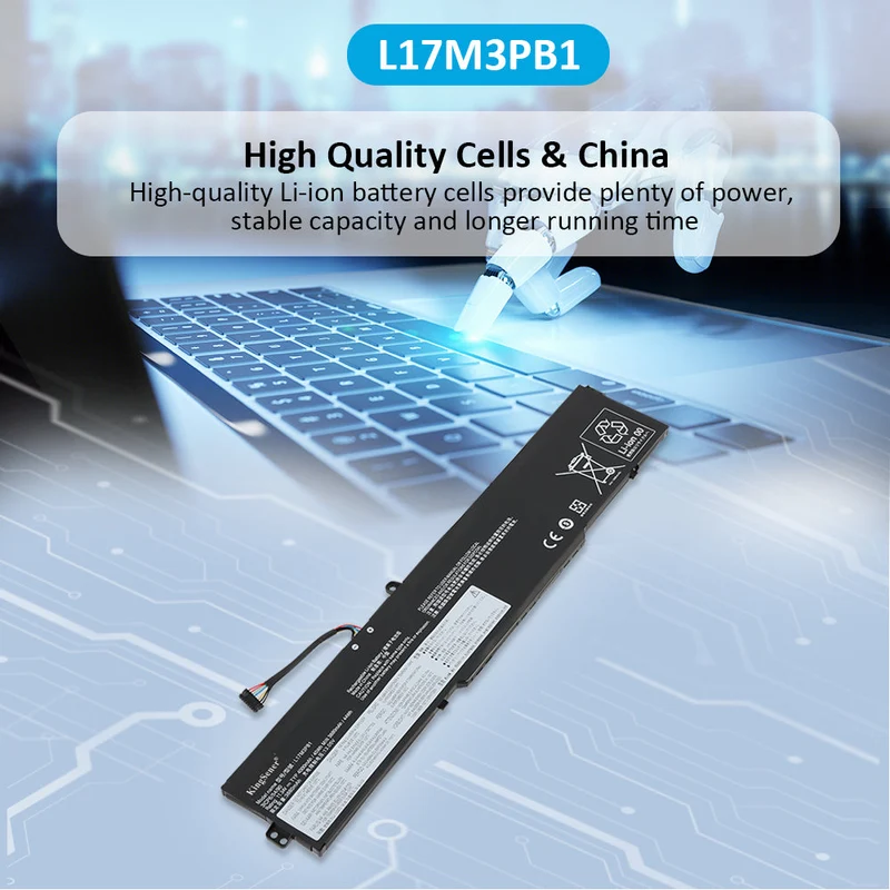 L17M3PB1 Battery for Lenovo IdeaPad 330-15 — 11.34V 45Wh (EU Stock)