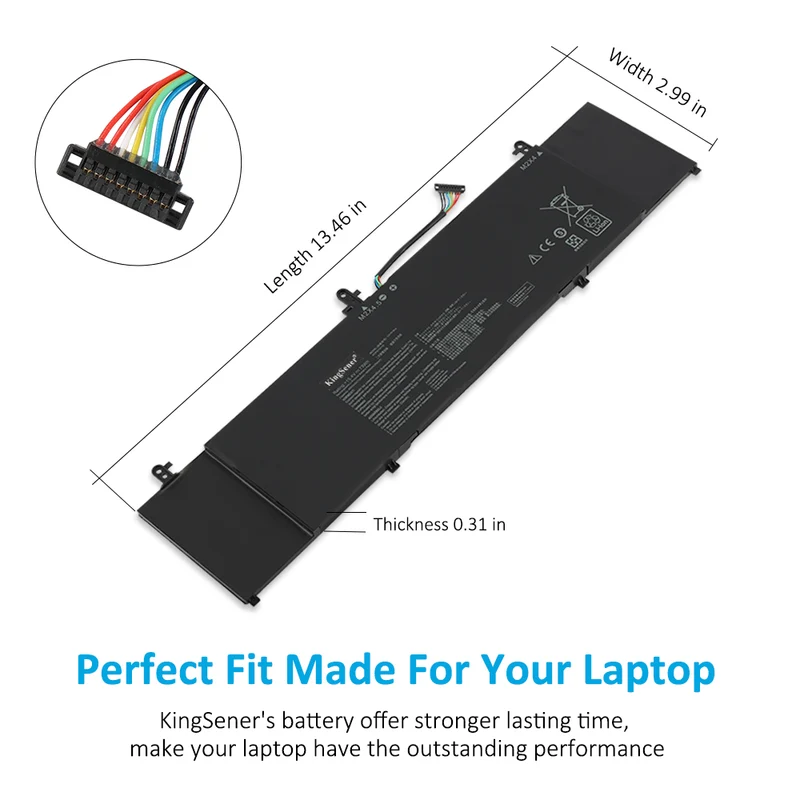 C41N1814 Battery for ASUS ZenBook 15 UX533 UX533FD UX533FN RX533