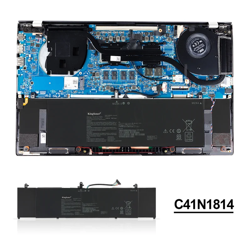 C41N1814 Battery for ASUS ZenBook 15 UX533 UX533FD UX533FN RX533
