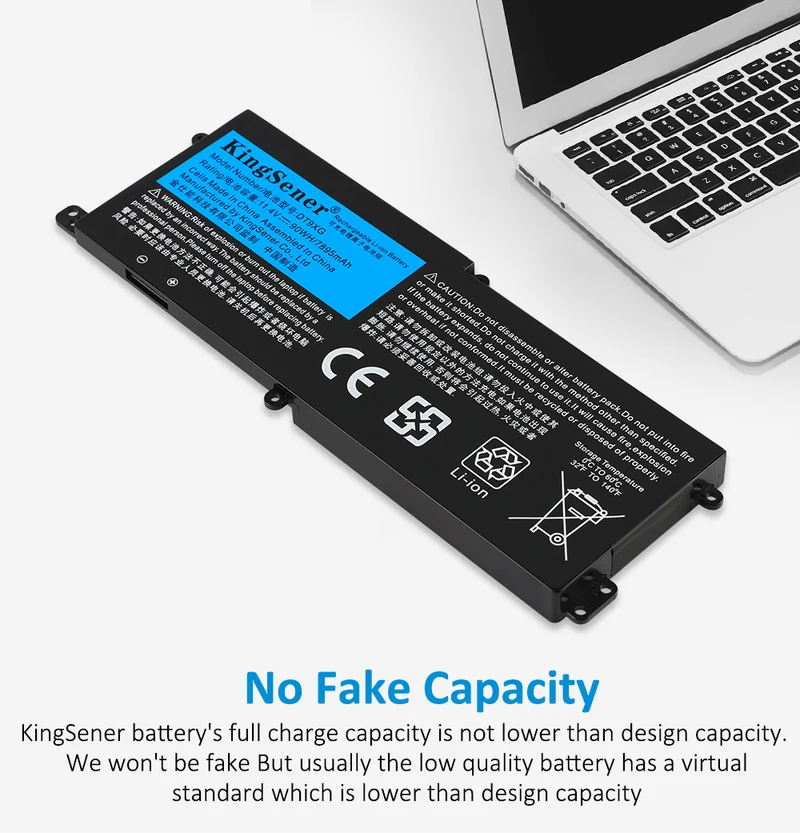 DT9XG Battery for Dell Alienware Area-51m R1 R2 — 11.4V 90Wh