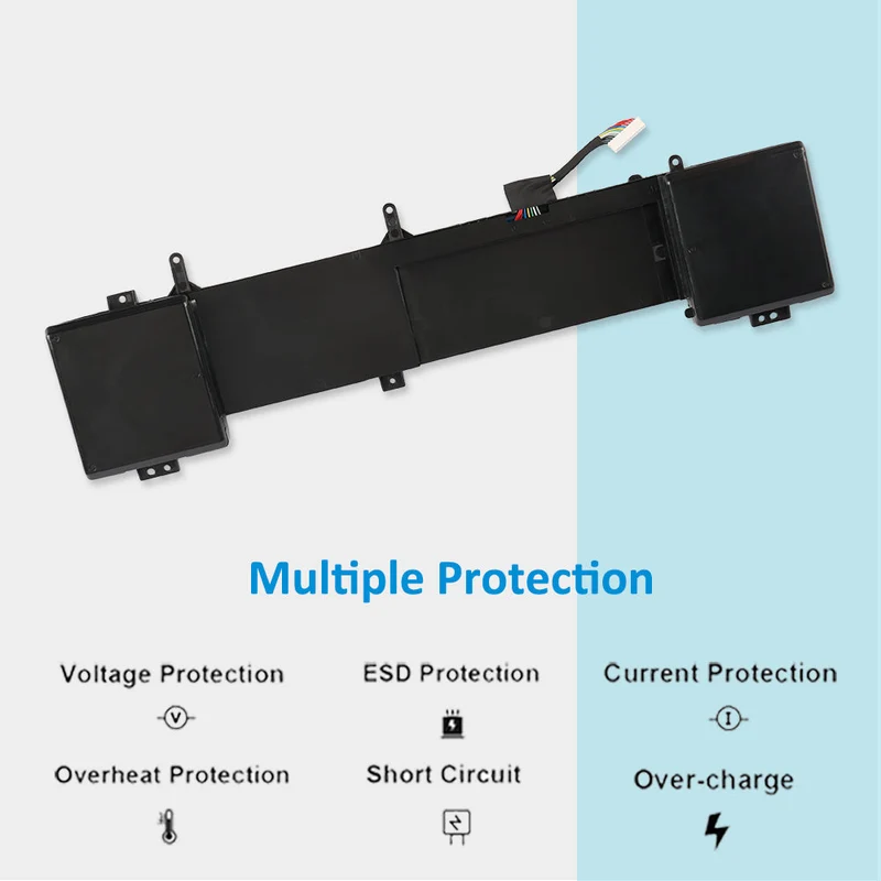 6JHDV Battery for Dell Alienware 17 R2 R3 — 14.8V 92Wh 8-Cell