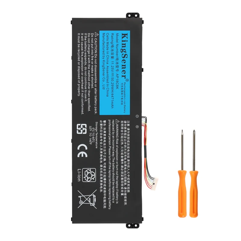 AP18C8K Battery for Acer Aspire 5 A514-52 Swift 3 SF314 — 11.4V 48Wh