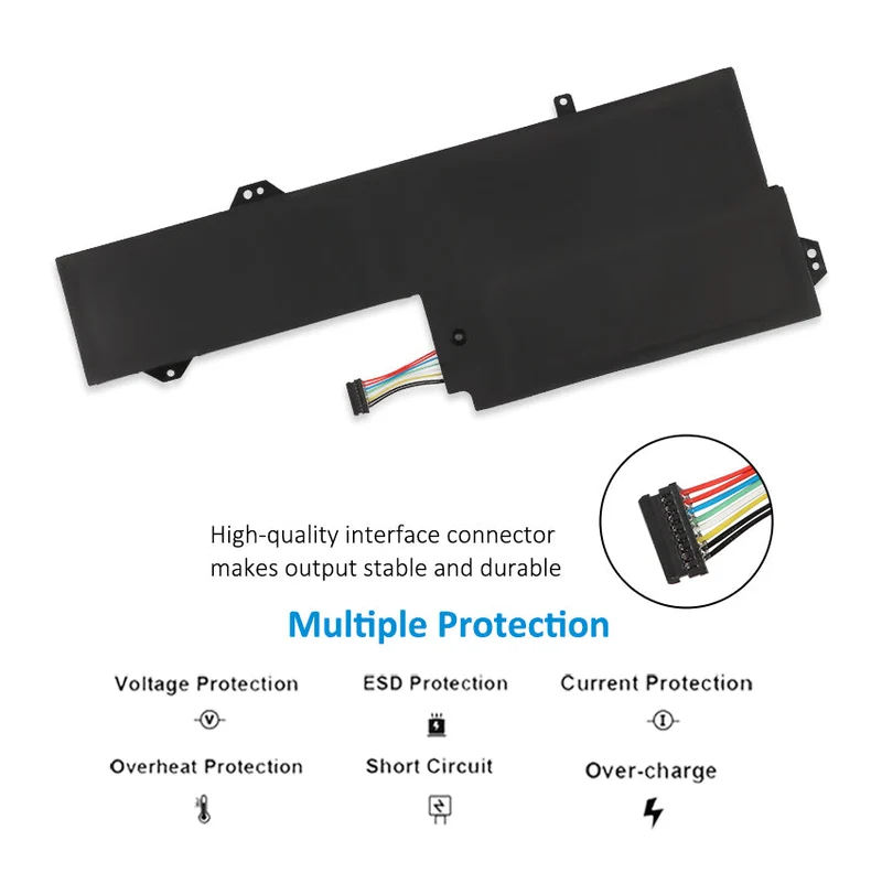 L17L3P61 L17M3P61 L17C3P61 Laptop Battery for Lenovo IdeaPad 320S-13IKB Yoga 720-12IKB Flex 6-11IGM Xiaoxin 7000-13 — 11.52V 36Wh