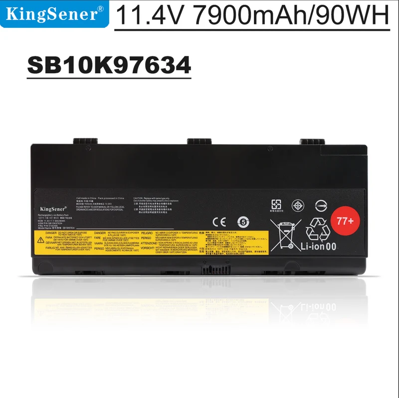 Lenovo ThinkPad P50 P51 P52 Mobile Workstation Battery 00NY490 90Wh