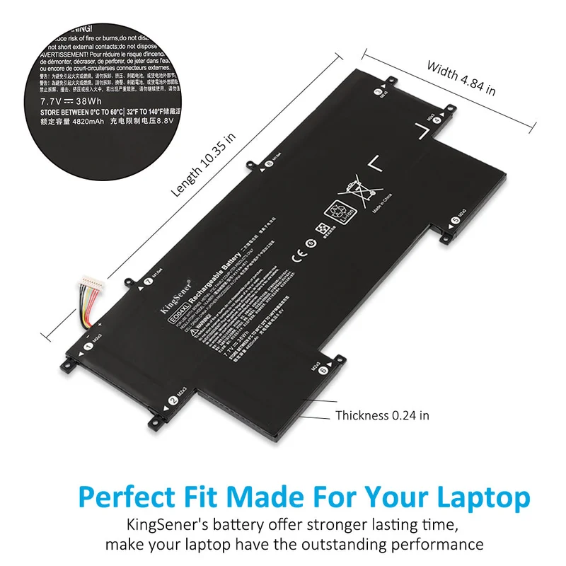 HP EliteBook Folio G1 (EO04XL 38Wh)